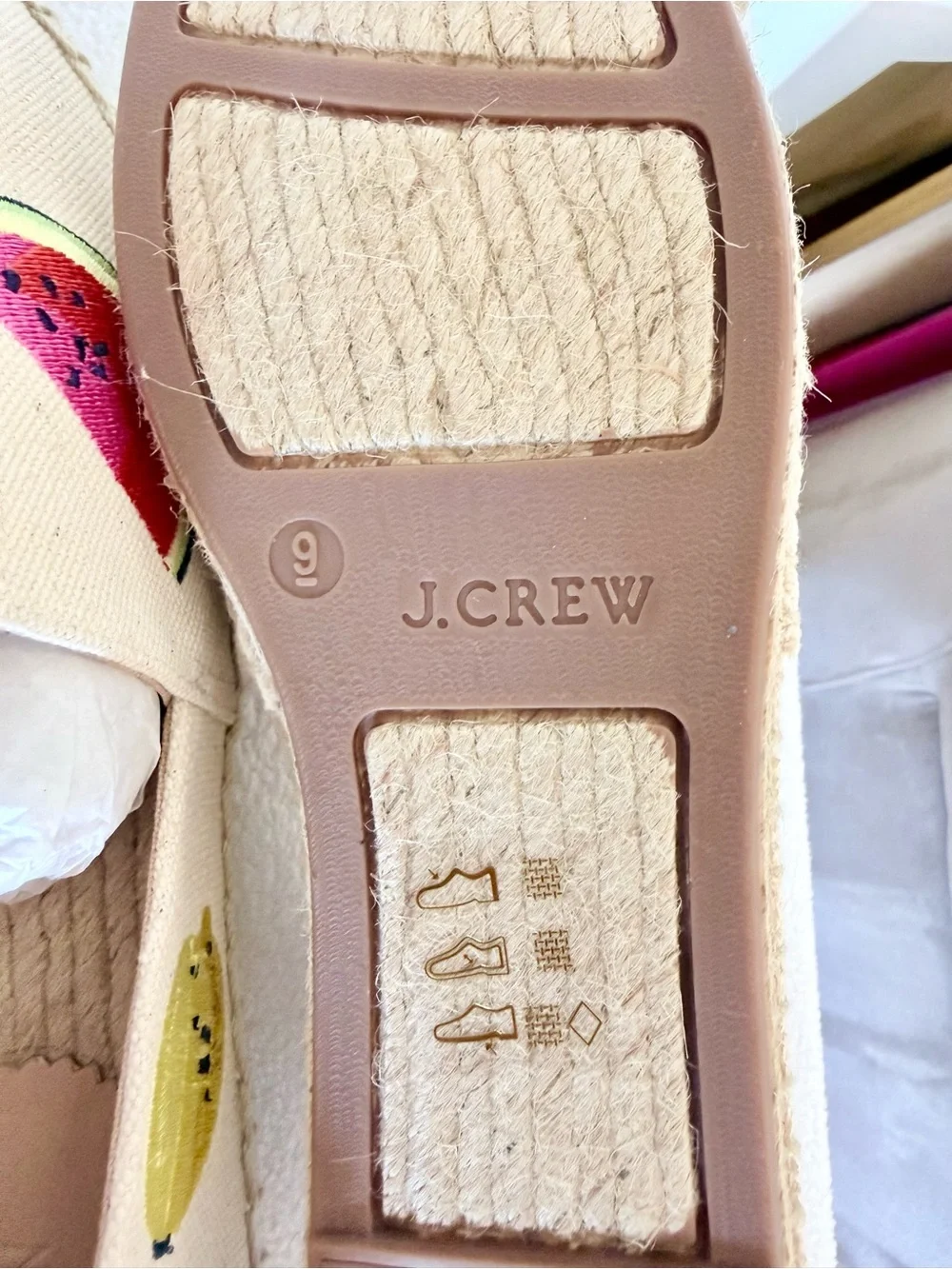 J. Crew light canvas